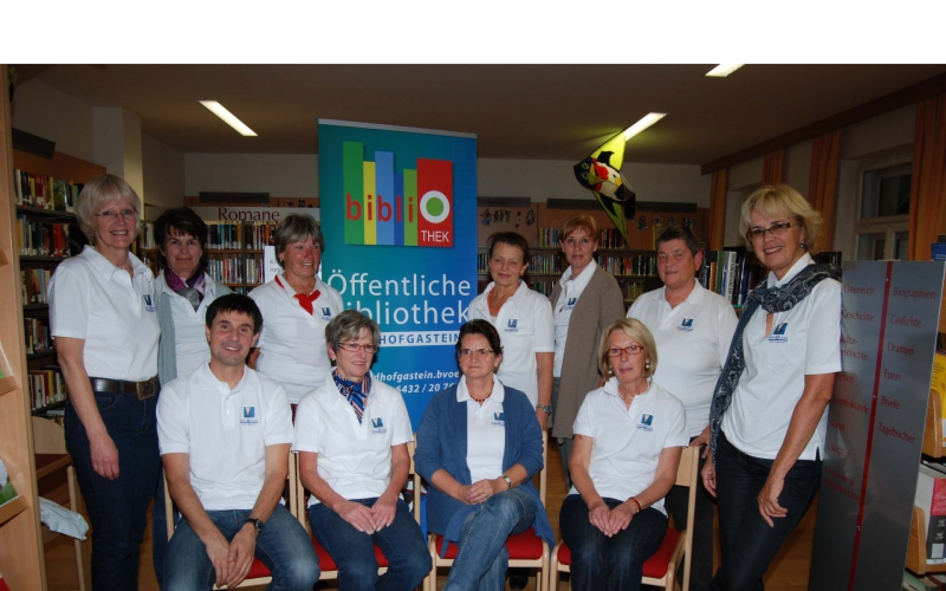 Team der Bibliothek Bad Hofgastein